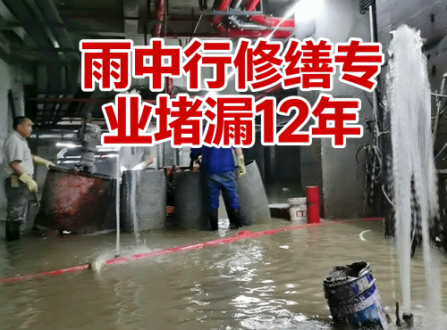 保定地下室防水堵漏案例